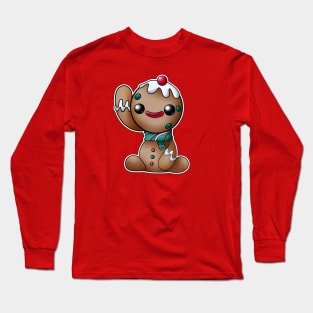 gingerbread xmas 1 Long Sleeve T-Shirt